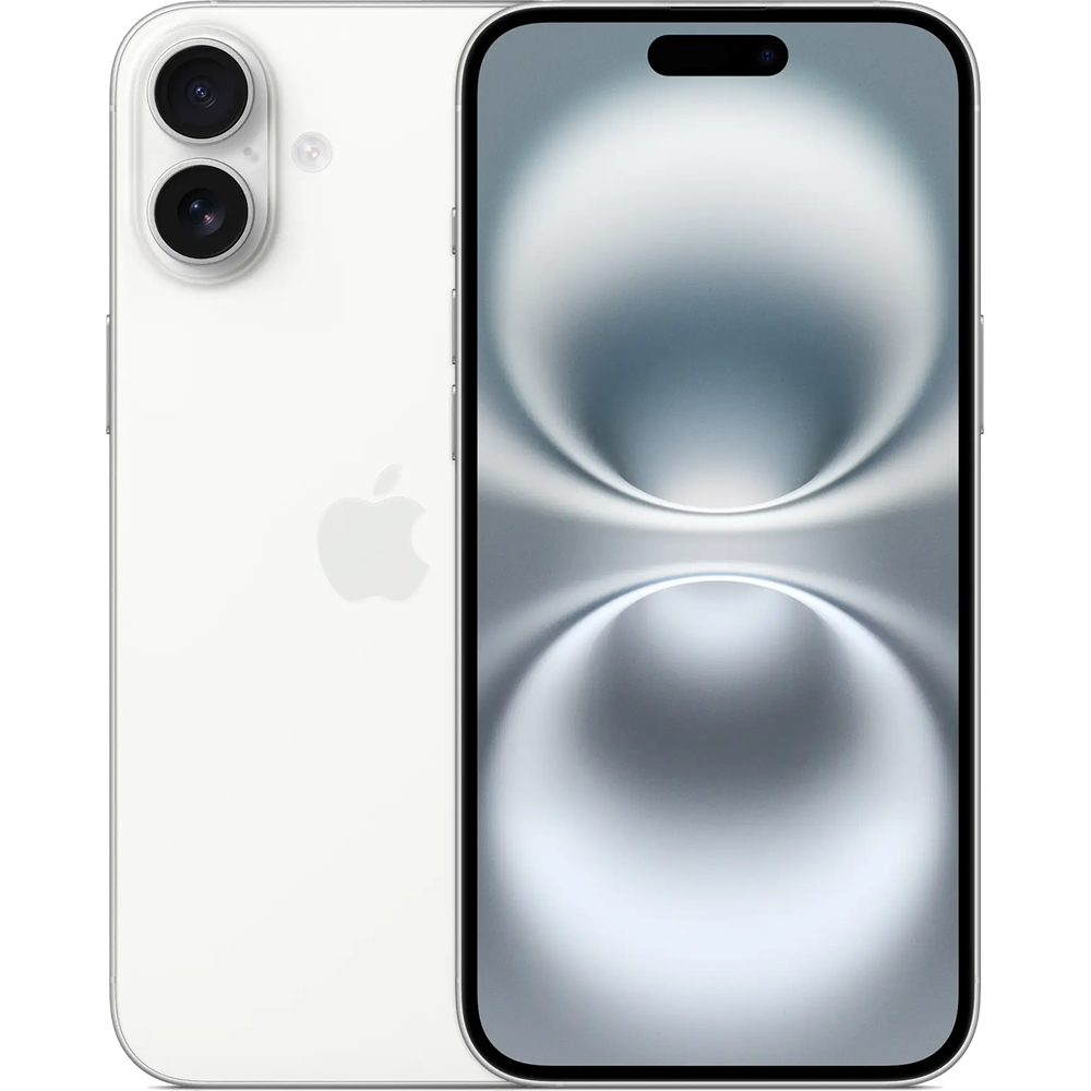 Apple iPhone 16 Plus 128 ГБ, белый